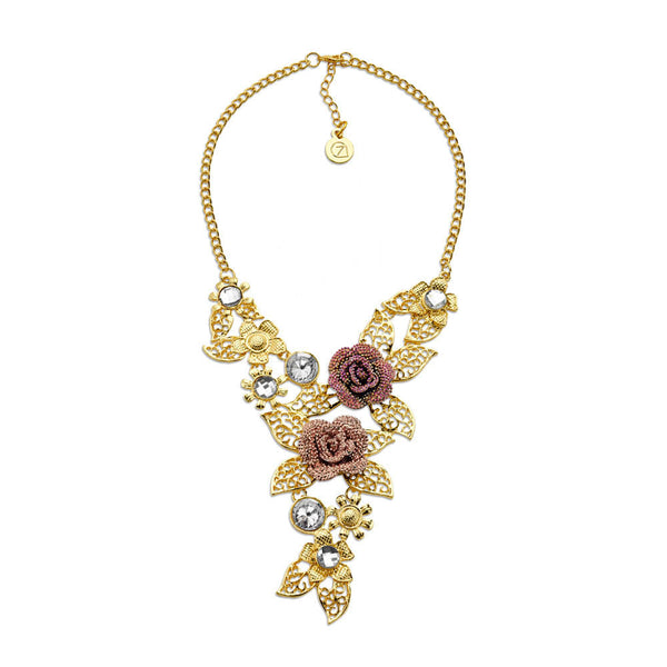 Gold Statement Necklace | 7 Charming Sisters